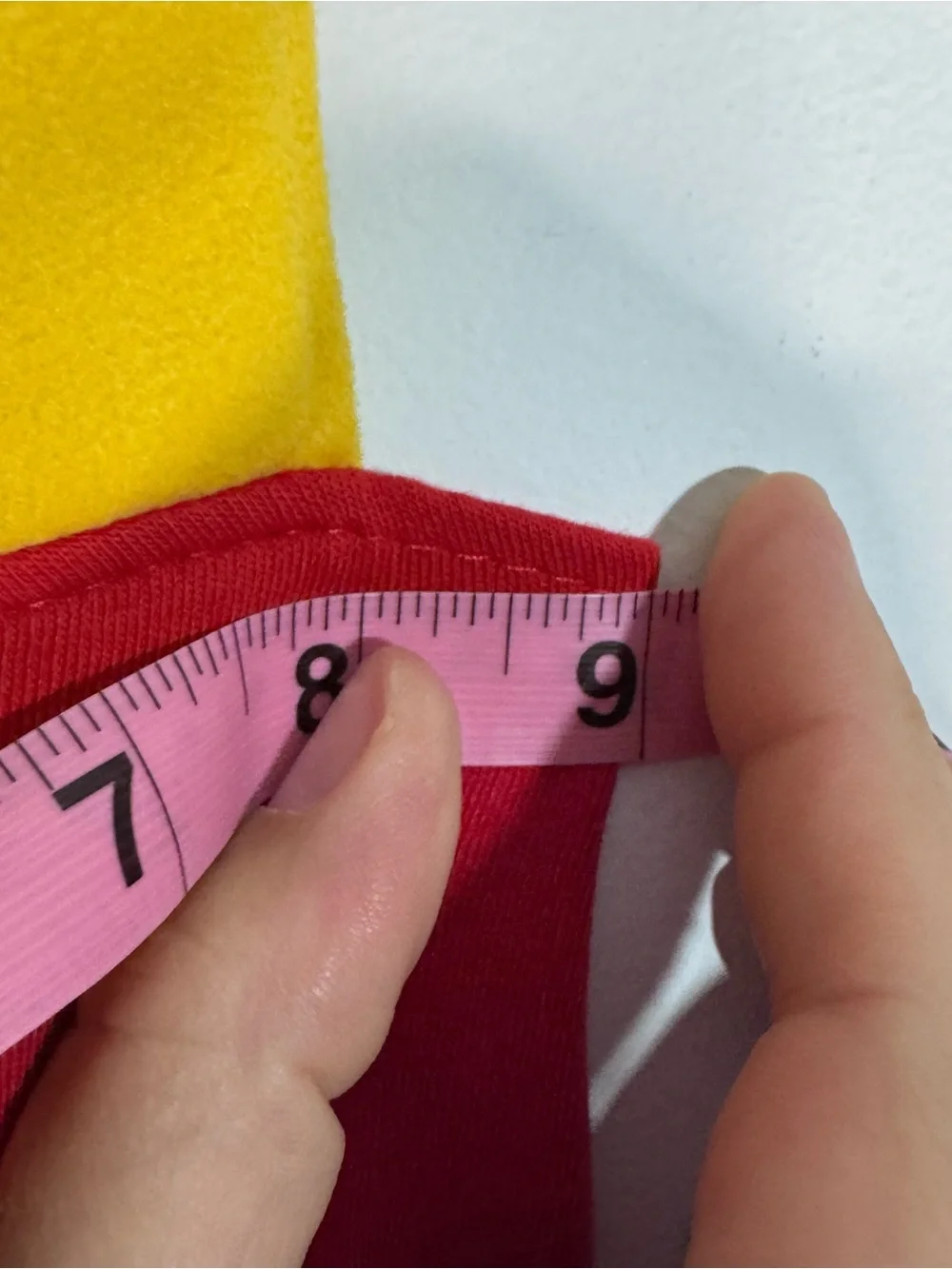 Cocomell Baby McDonald’s French Fries Costume Red Yellow Overall 6-9 months